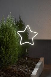 NeonStar Utomhusdekoration vit 58cm