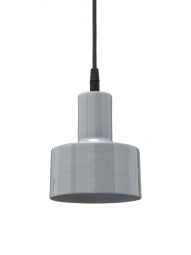 Solo Fönsterlampa blank grå 13cm