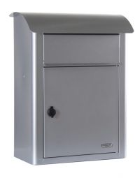 Veckopostlåda SL400 Silver H50xB38xD22cm