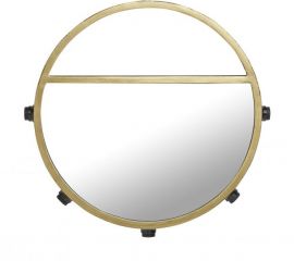 Bea Spegellampa 5L svart/guld 45cm