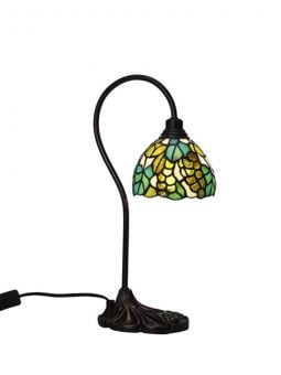 Druvor Tiffany bordslampa 39cm