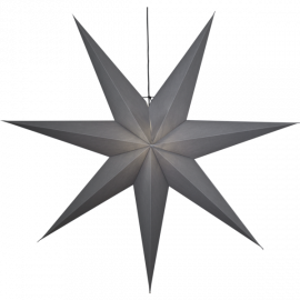 Star Trading Ozen adventsstjärna i papper grå XL 140cm